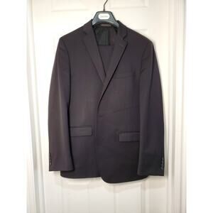 Calvin Klein Men's Slim Fit 2 Piece Suit Size 42R - Black